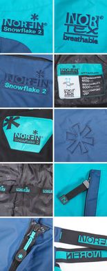 Зимовий костюм Norfin Snowflake 2 (блакитний) -25 ° р.XS