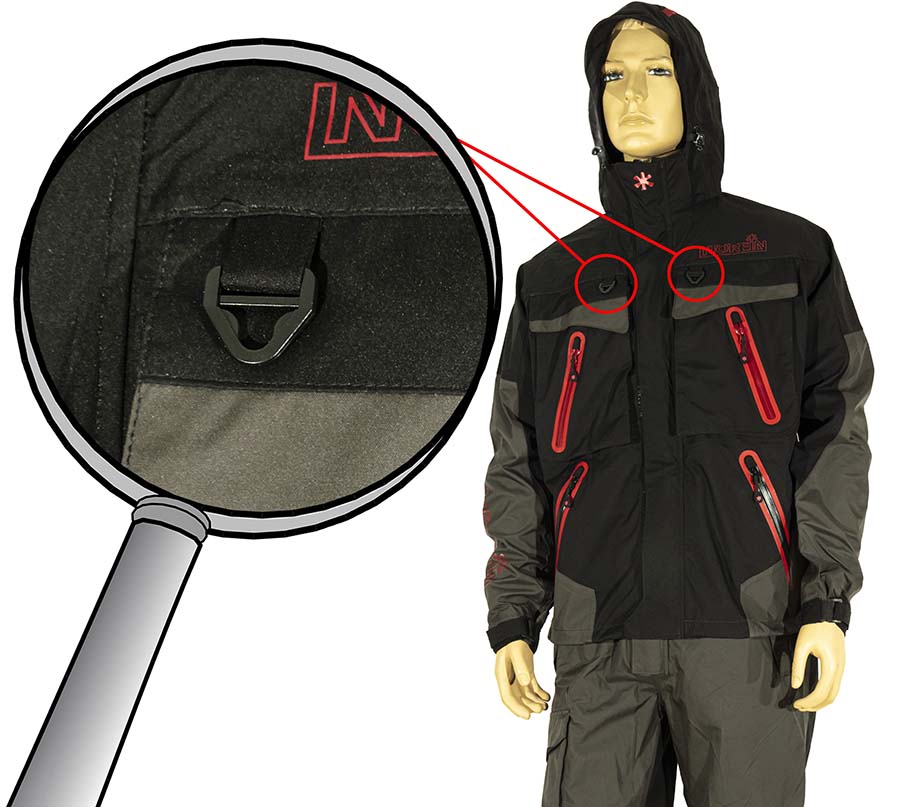 Куртка костюма Norfin Pro Dry 2 з D-рингами