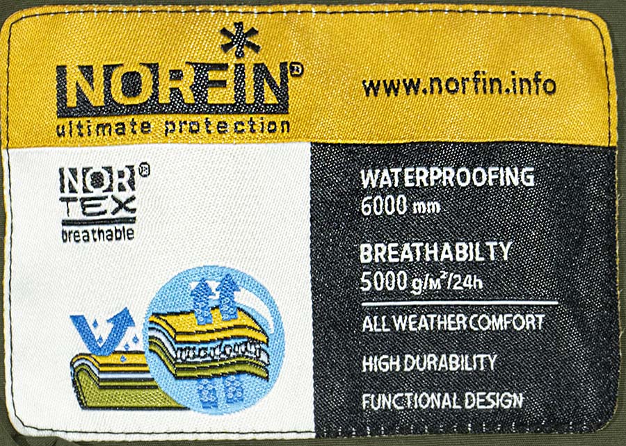 Етикетка костюма Norfin Scandic 2